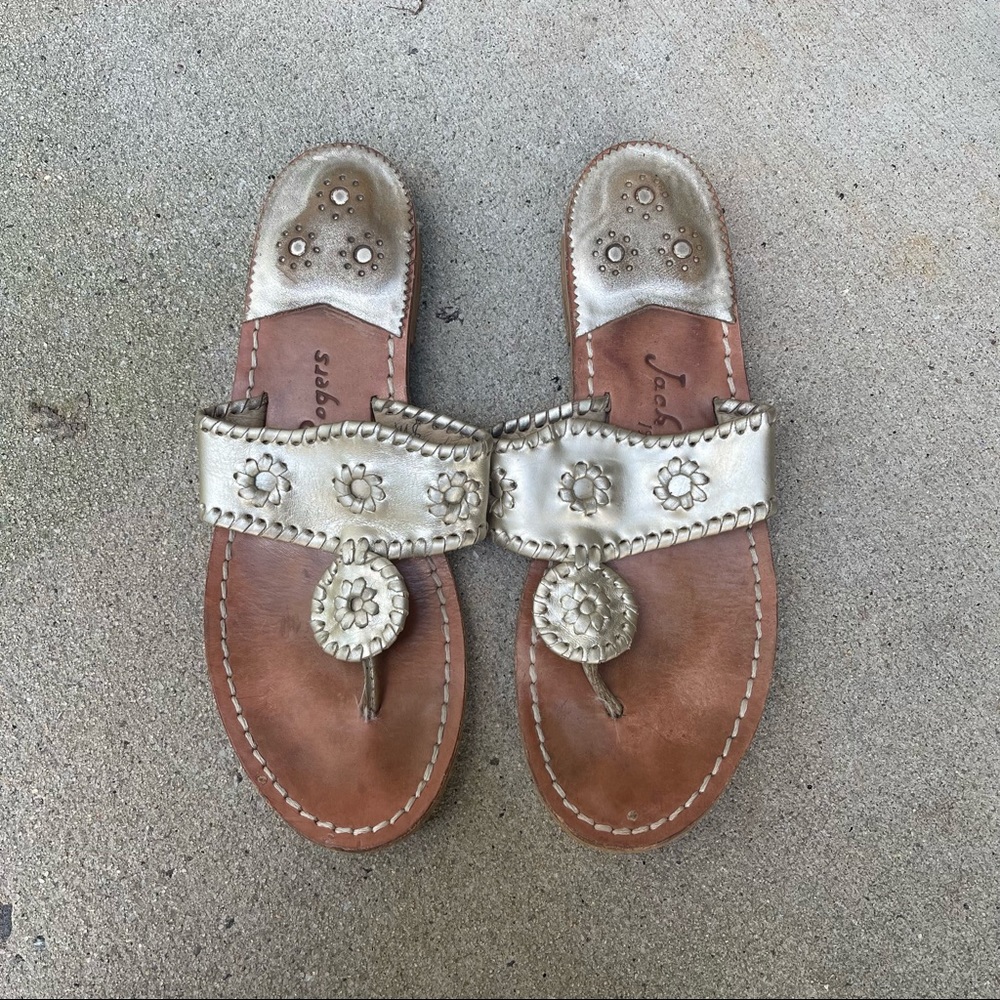 Gold Jack Rogers - Size 8m